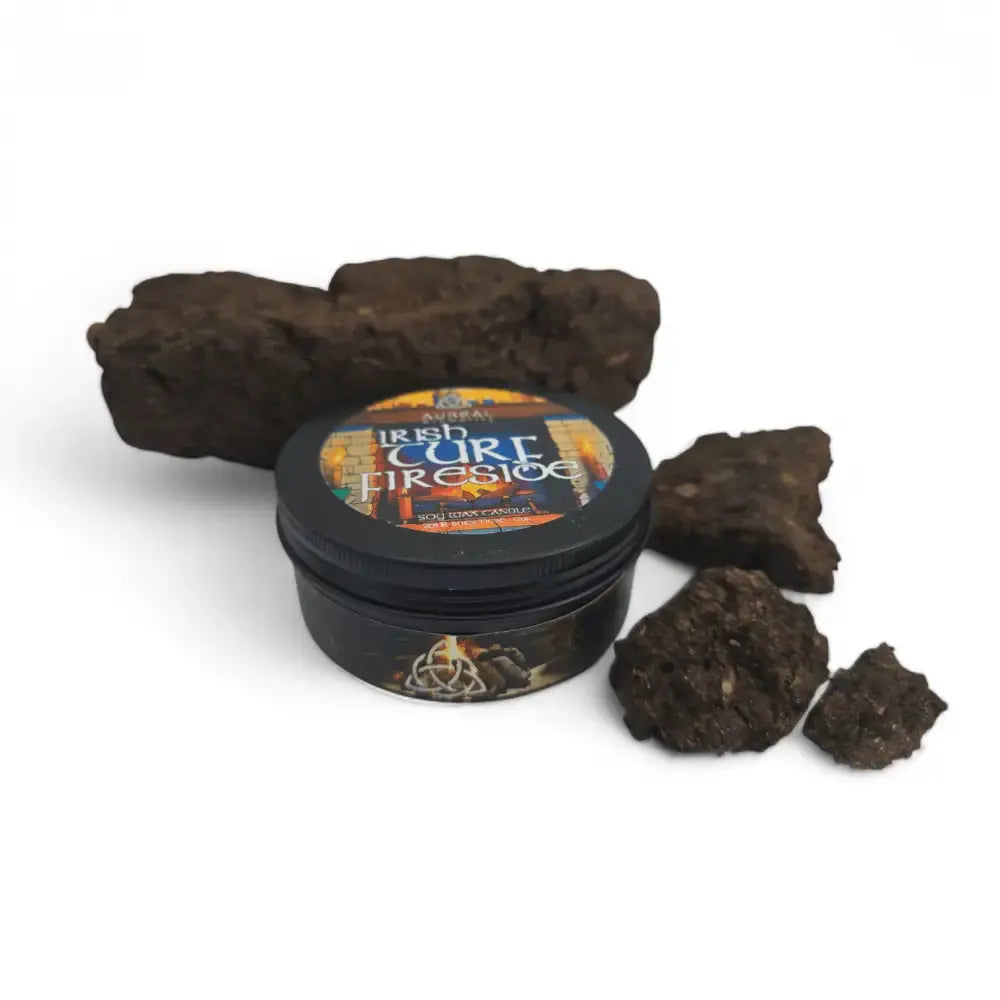 Irish Turf Candle - Turf Fireside - Luxury Tin Candle