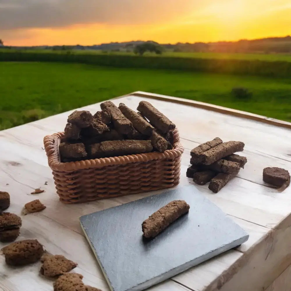 Irish Turf / Peat Incense 'Creel' Basket Set (24 pc) - The smell of Ancient Ireland