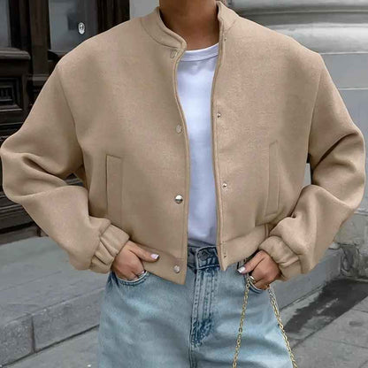Loose Woolen Coat