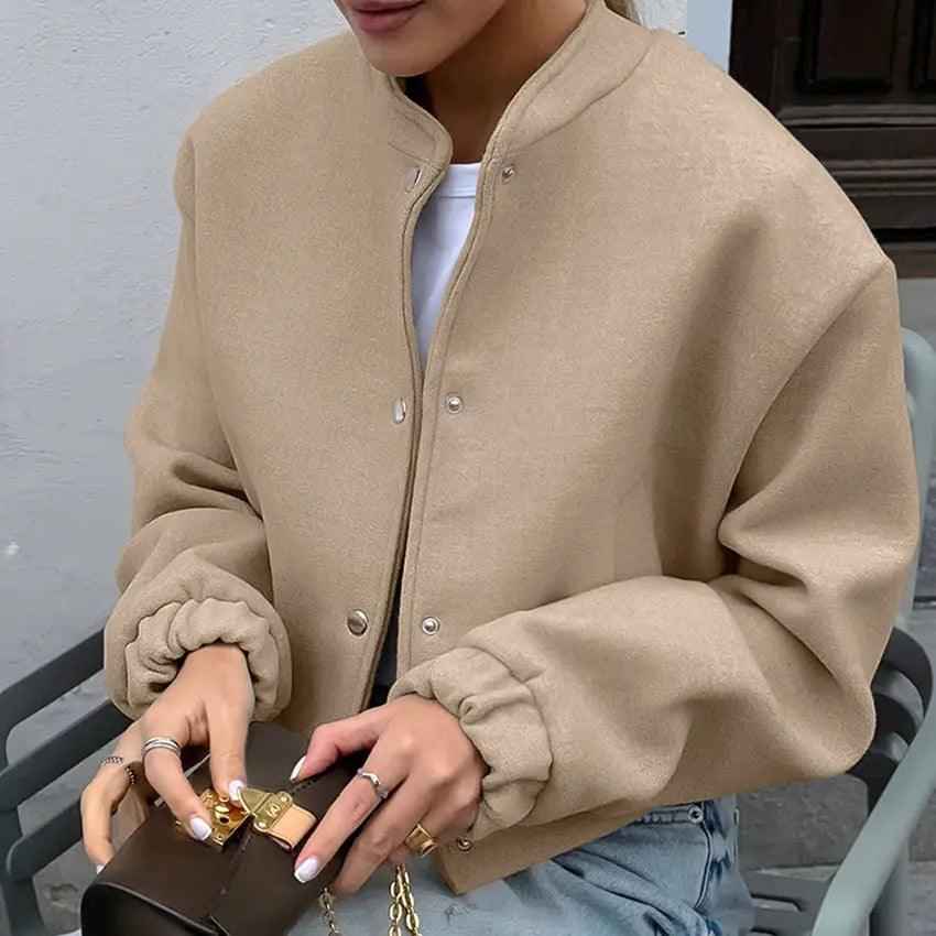 Loose Woolen Coat
