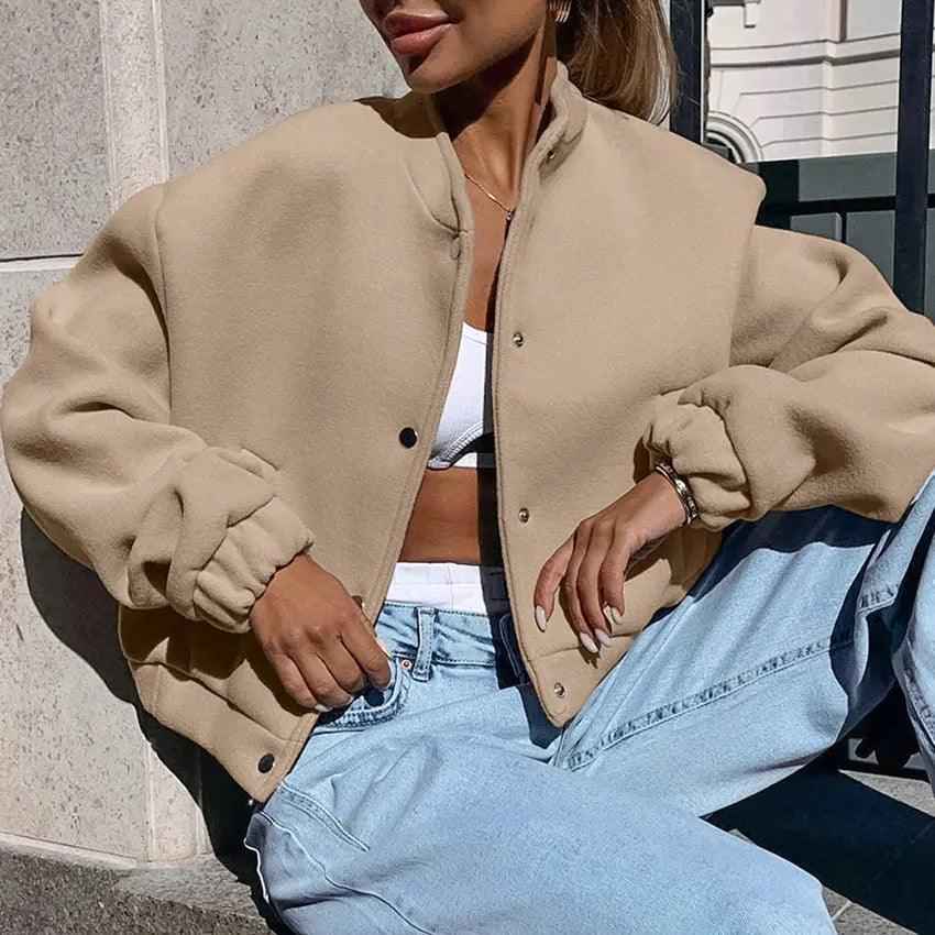 Loose Woolen Coat