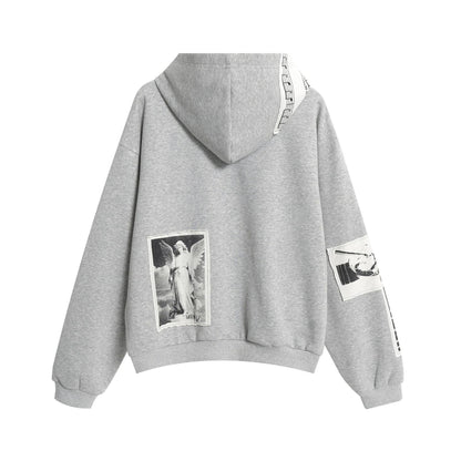 Retro Loose Cotton Hoodie