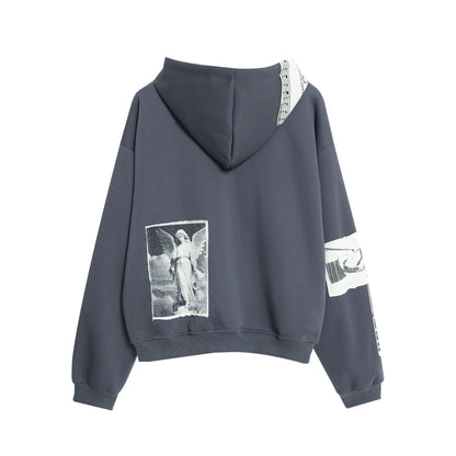 Retro Loose Cotton Hoodie