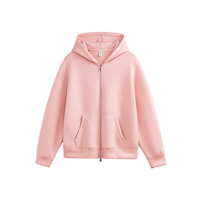 Unisex Retro Hoodie - Loose Solid Color